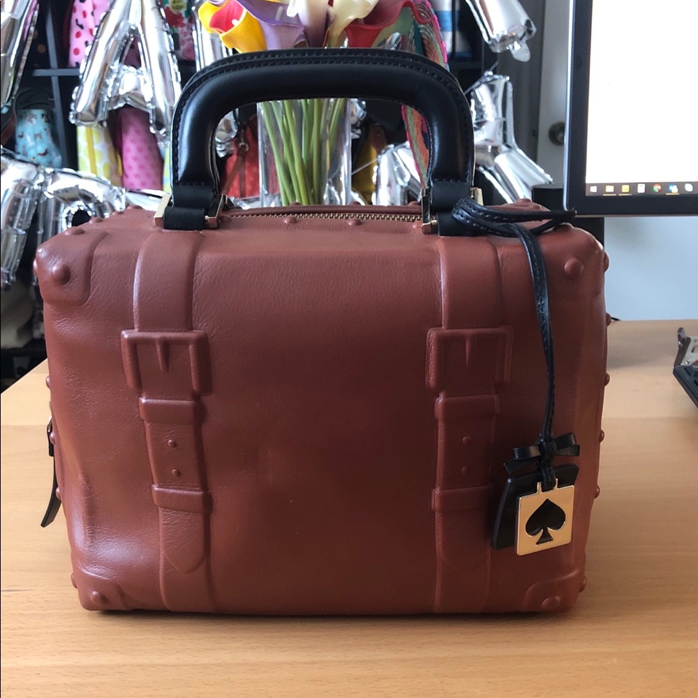 Vintage Kate Spade Suitcase Handbag